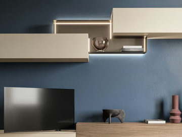 AQUA - Metal wall shelf by Santalucia Mobili - view 3